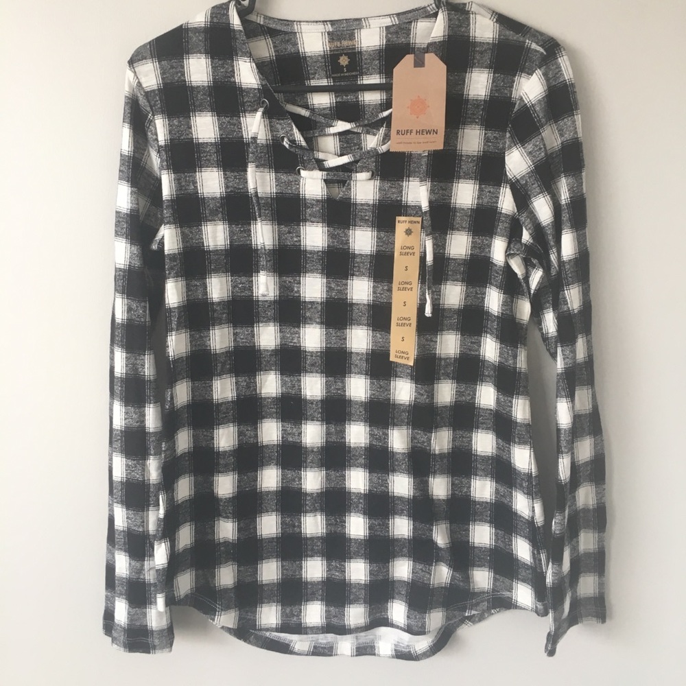 ✨Long sleeve plaid shirt